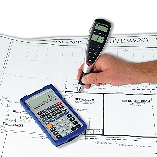 Calculated Industries 6135 Báscula de 2 Piezas Primary Pro XE Medición Digital Avanzada de Planos | Incluida en el Paquete de Construcción Gratuita Primary Plus EZ Calculadora Prompting para Contratistas