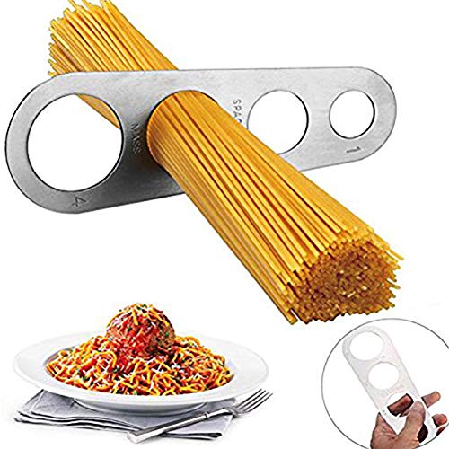 Medidor de espaguetis de acero inoxidable Medidor rápido de pasta para cocinar