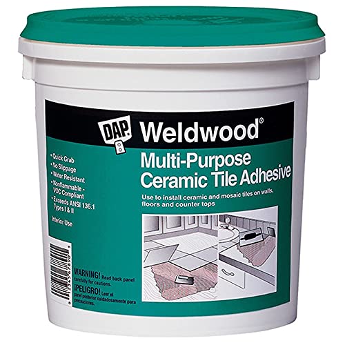 1 qt Dap 25190 Weldwood Adhesivo Multiusos para Baldosas Cerámicas
