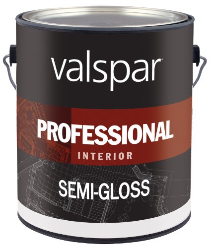 VALSPAR Corporation 11900 Valspar Látex Profesional para Interiores Blanco Semi Brillante, 1 Galón-299836