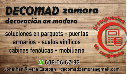 Decomad Zamora decoración en madera - Opiniones y contacto