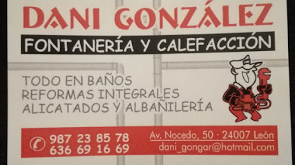Dani González Fontanería y Calefacción - Opiniones y Contacto